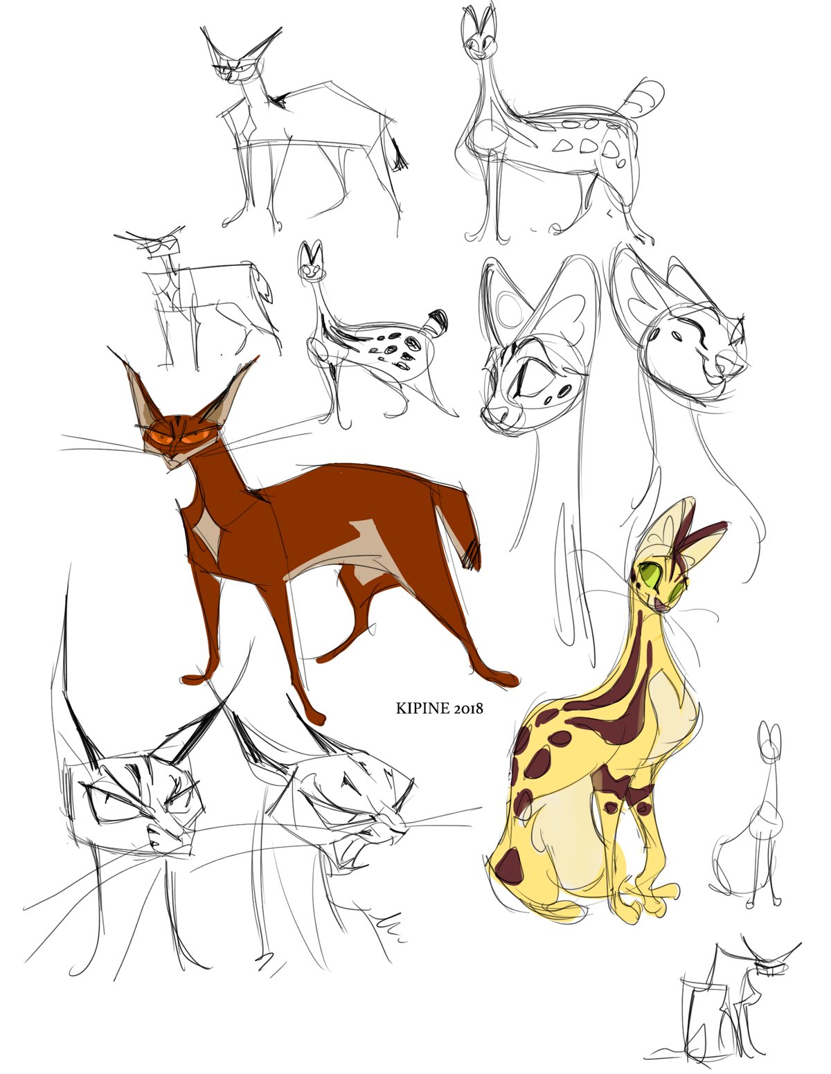 Serval online and caracal