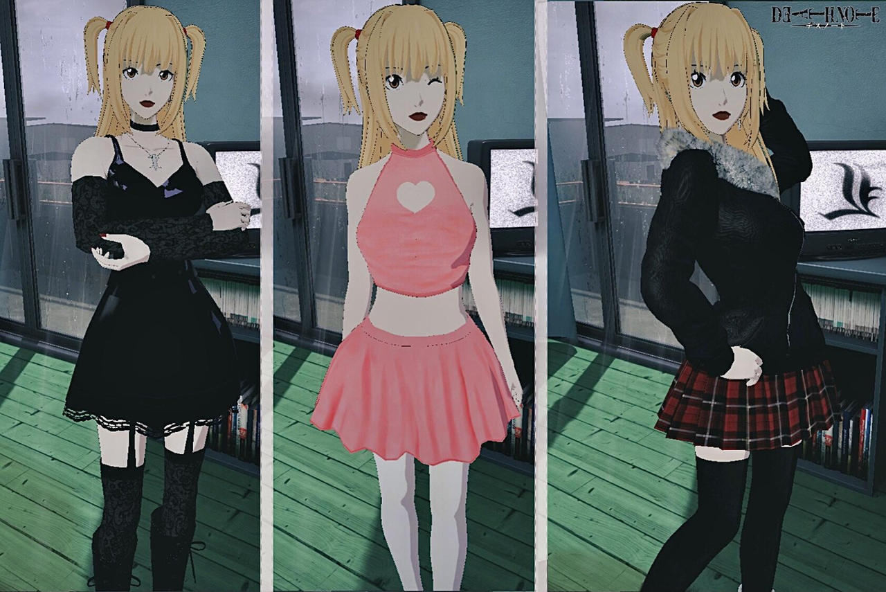 Misa Amane (Death Note) Model by DollieGold on DeviantArt