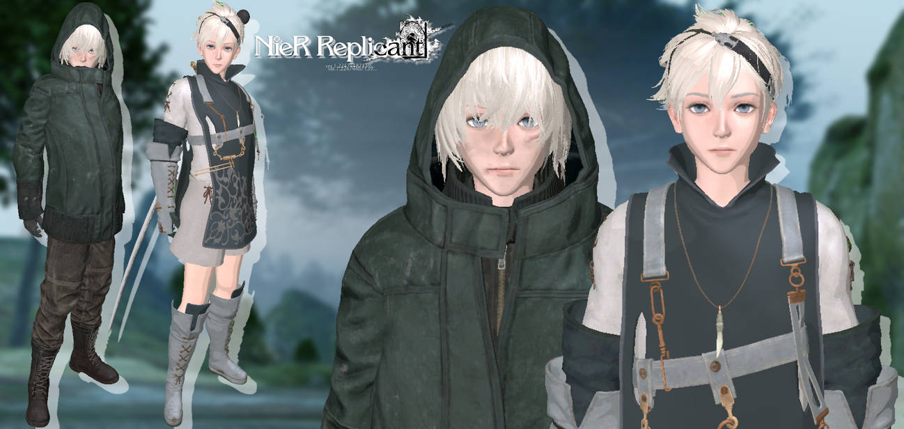 Brother Nier Young Nier Replicant Models By DollieGold On DeviantArt brother-nier-young-nier-replicant-models-by-dolliegold-on-deviantart