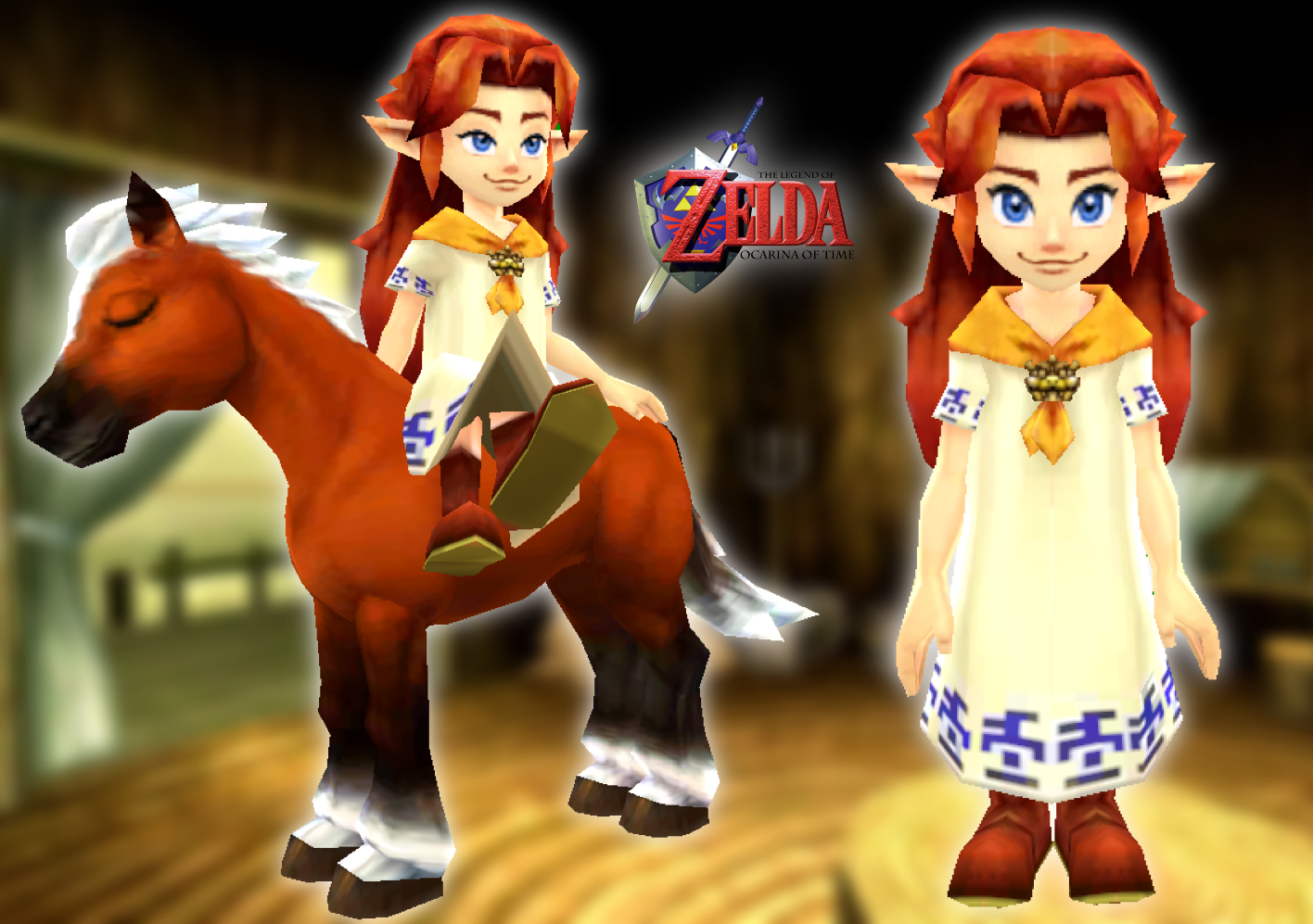 Malon Zelda OoT Model By DollieGold On DeviantArt malon-zelda-oot-model-by-dolliegold-on-deviantart