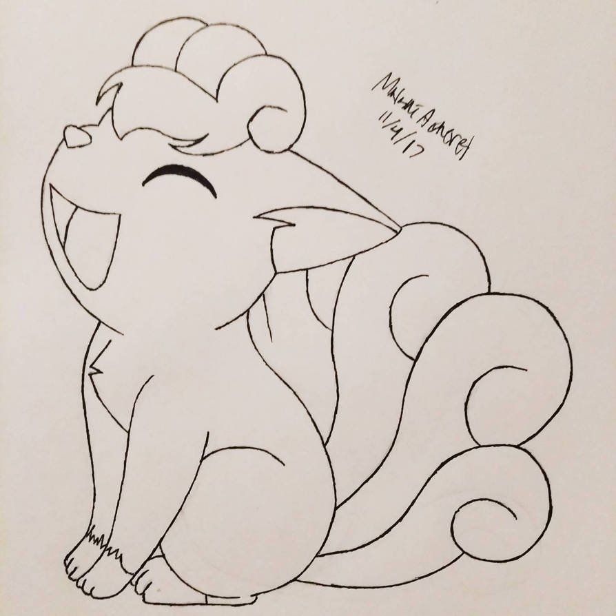 Vulpix by MidgetMan352 on DeviantArt