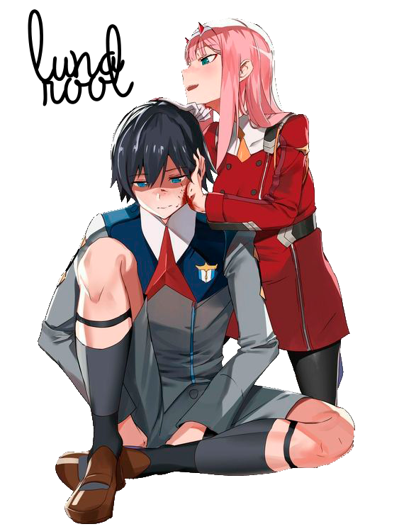 Darling In The Franxx - Ichigo and Zero Two Render by kemzlophe on  DeviantArt