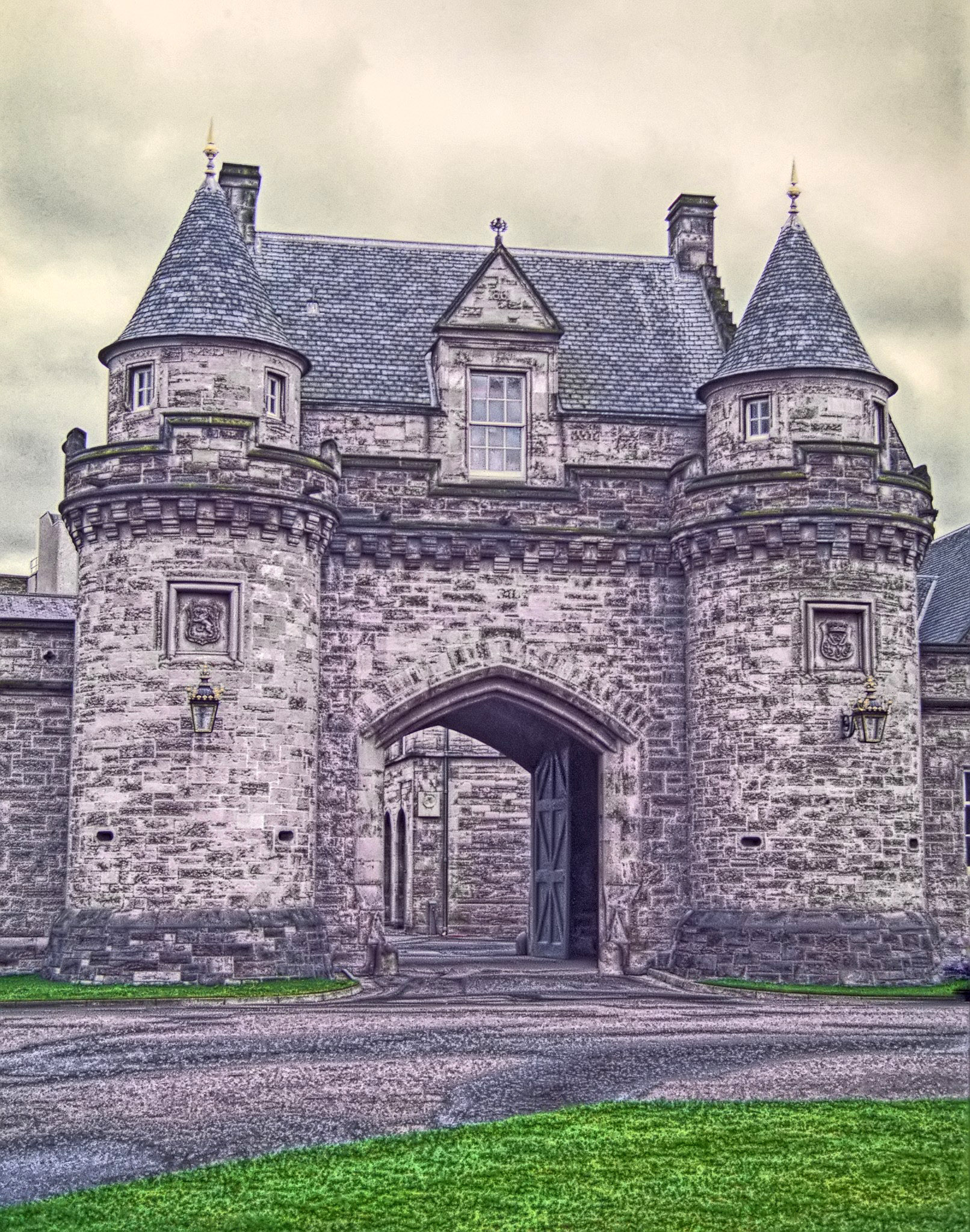 Alnwick Castle Gate