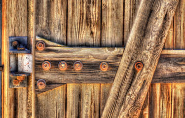 Weathered door