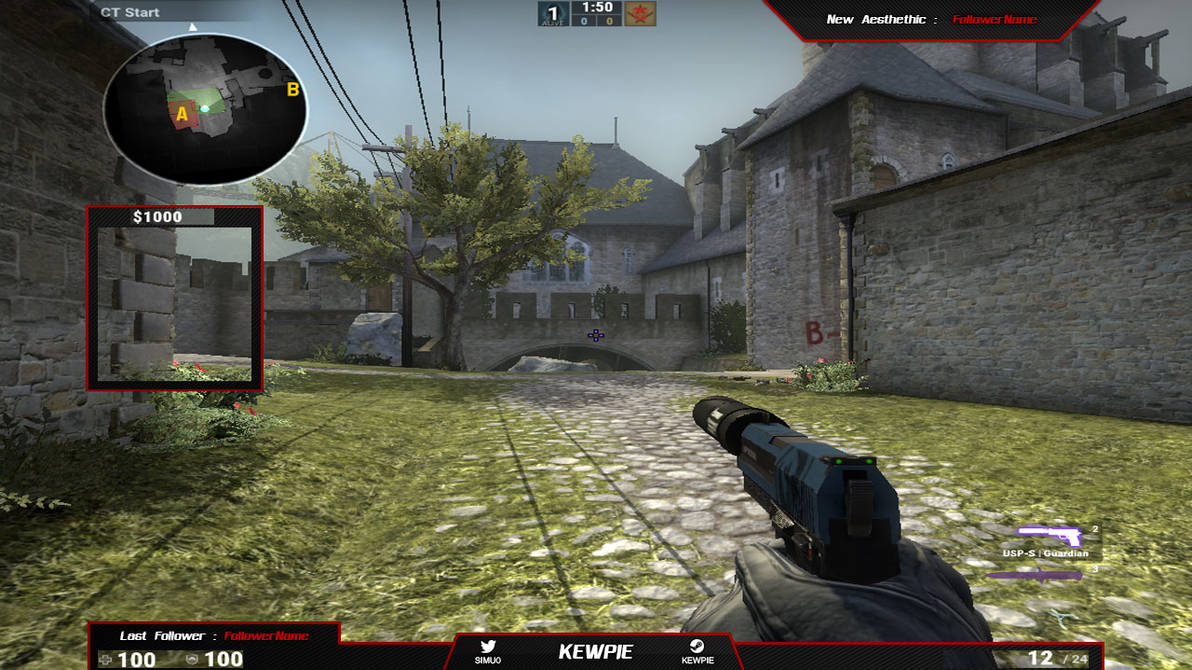 CS GO - InGame Own Overlay by KewpieGraphics on DeviantArt