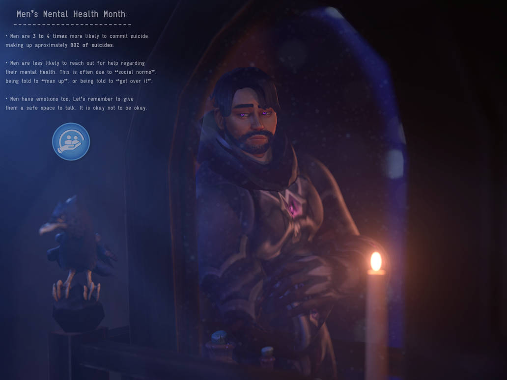 Acmentalman Deviantart Men's Mental Health Month by AstraleStar73 on DeviantArt
