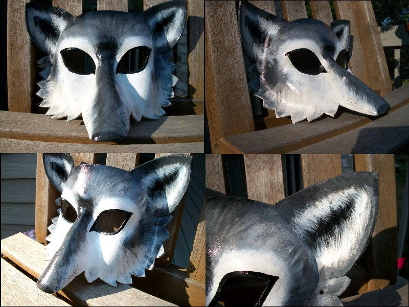 Grey Wolf Mask by Jedi-With-Wings on DeviantArt