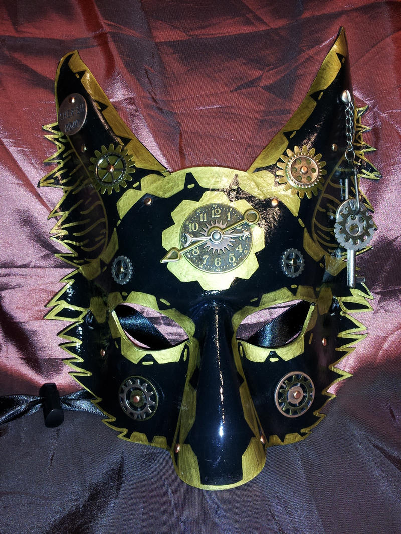 Steampunk Fox Mask