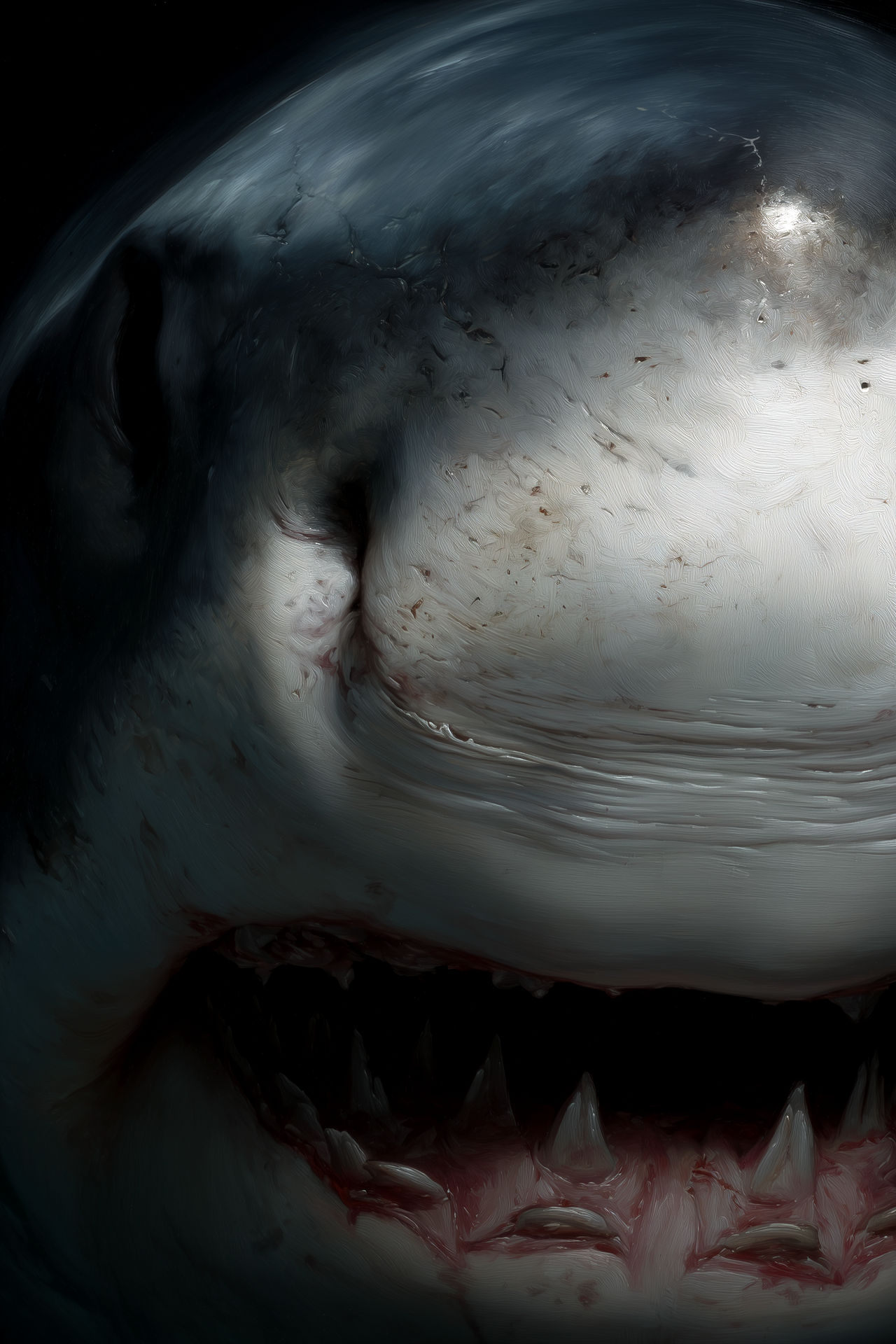 Bruce Scared Deviantart Bruce by Bloodfilth on DeviantArt