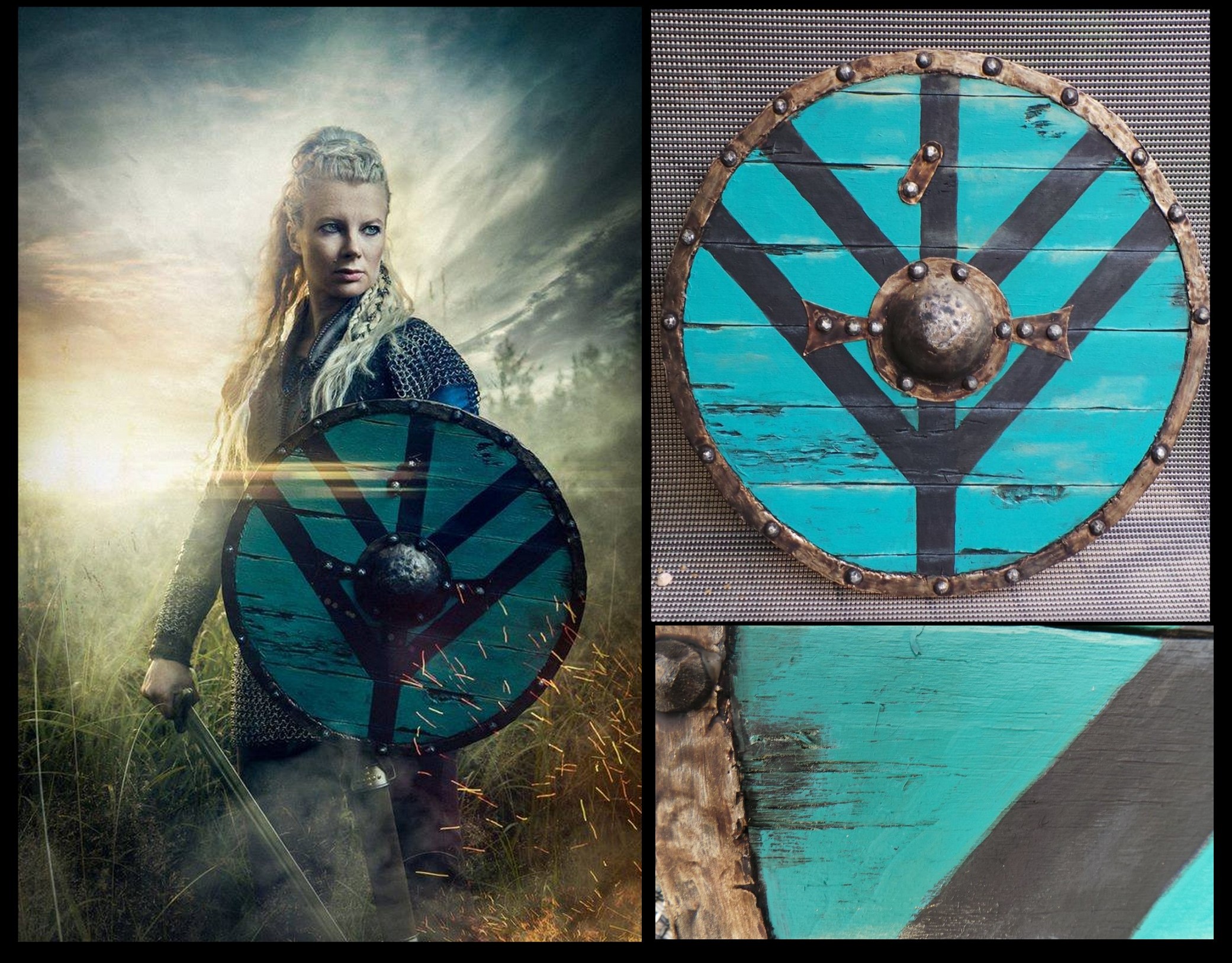 Download The Shieldmaiden Lagertha, Ready for Battle