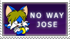 No Way Jose Stamp