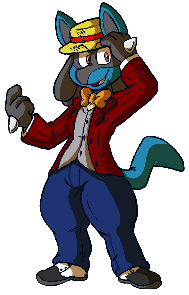 Commission - Dapper Lucario