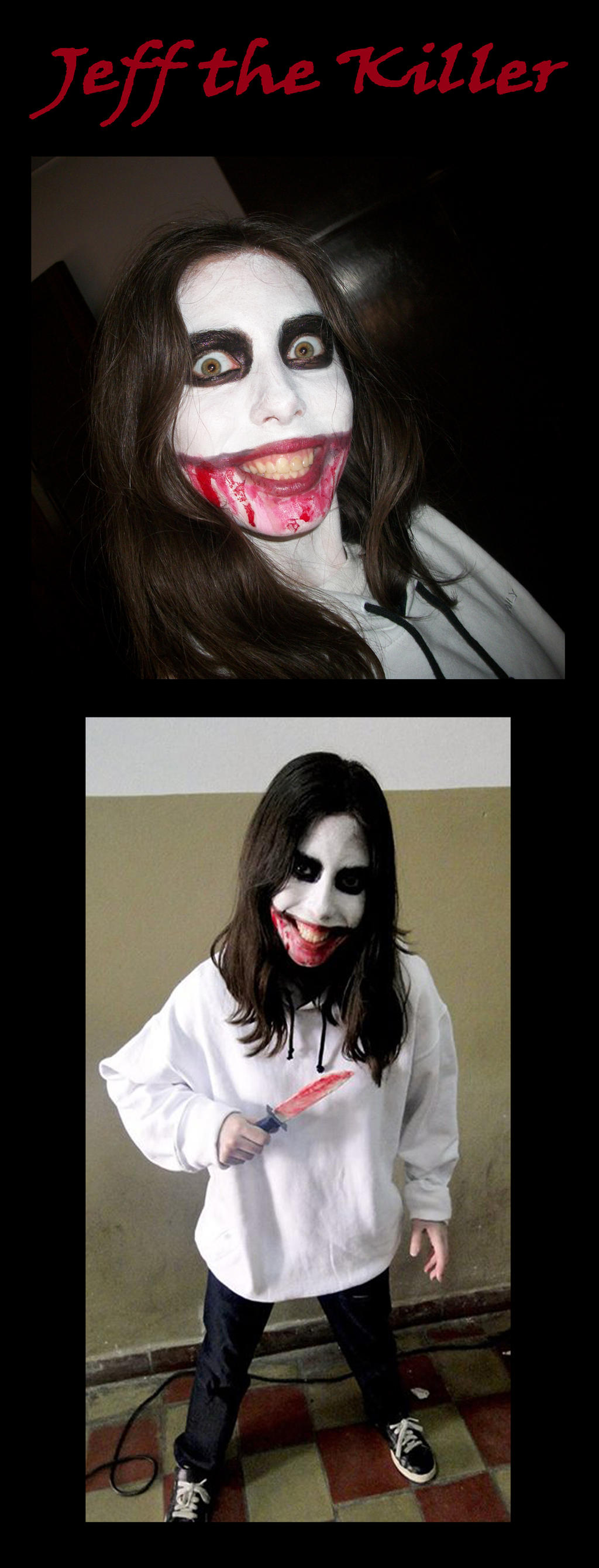 Jeff the killer mask (WIP) : r/cosplay