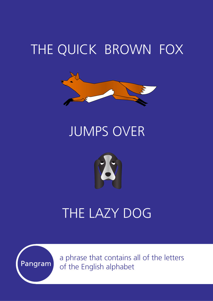 The Quick Brown Fox Jumps Over The Lazy Dog By Yathish On Deviantart The Quick Brown Fox Sentence
