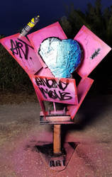 heart#love#anonymous#skull#art#spiktri##streetart#