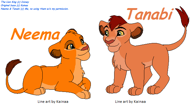 TLK2 AU - Simba and Nala's Cubs by Pacster13 on DeviantArt