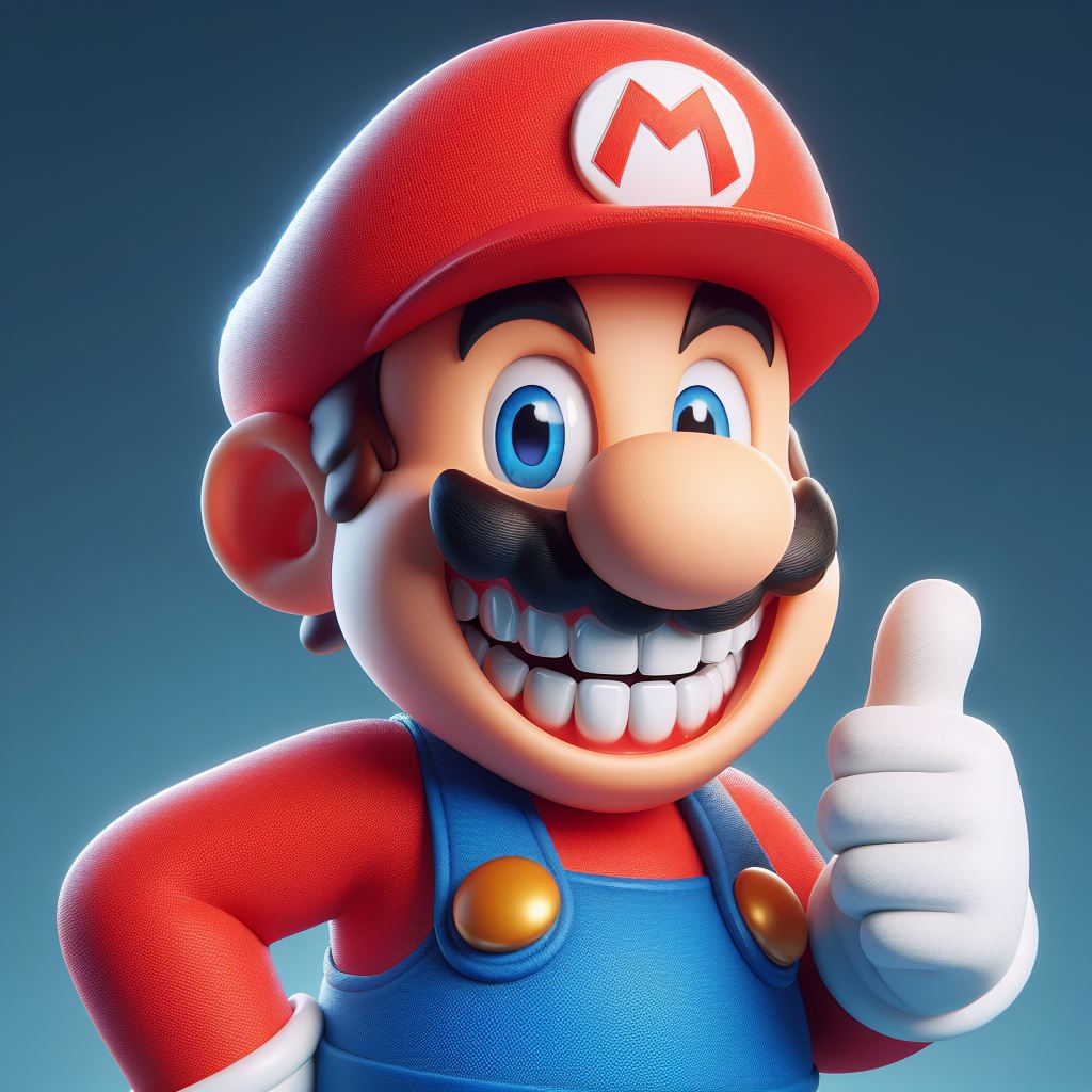 Mario Tooth the most cursed mario image ever generated by ai by Pacster13 on DeviantArt