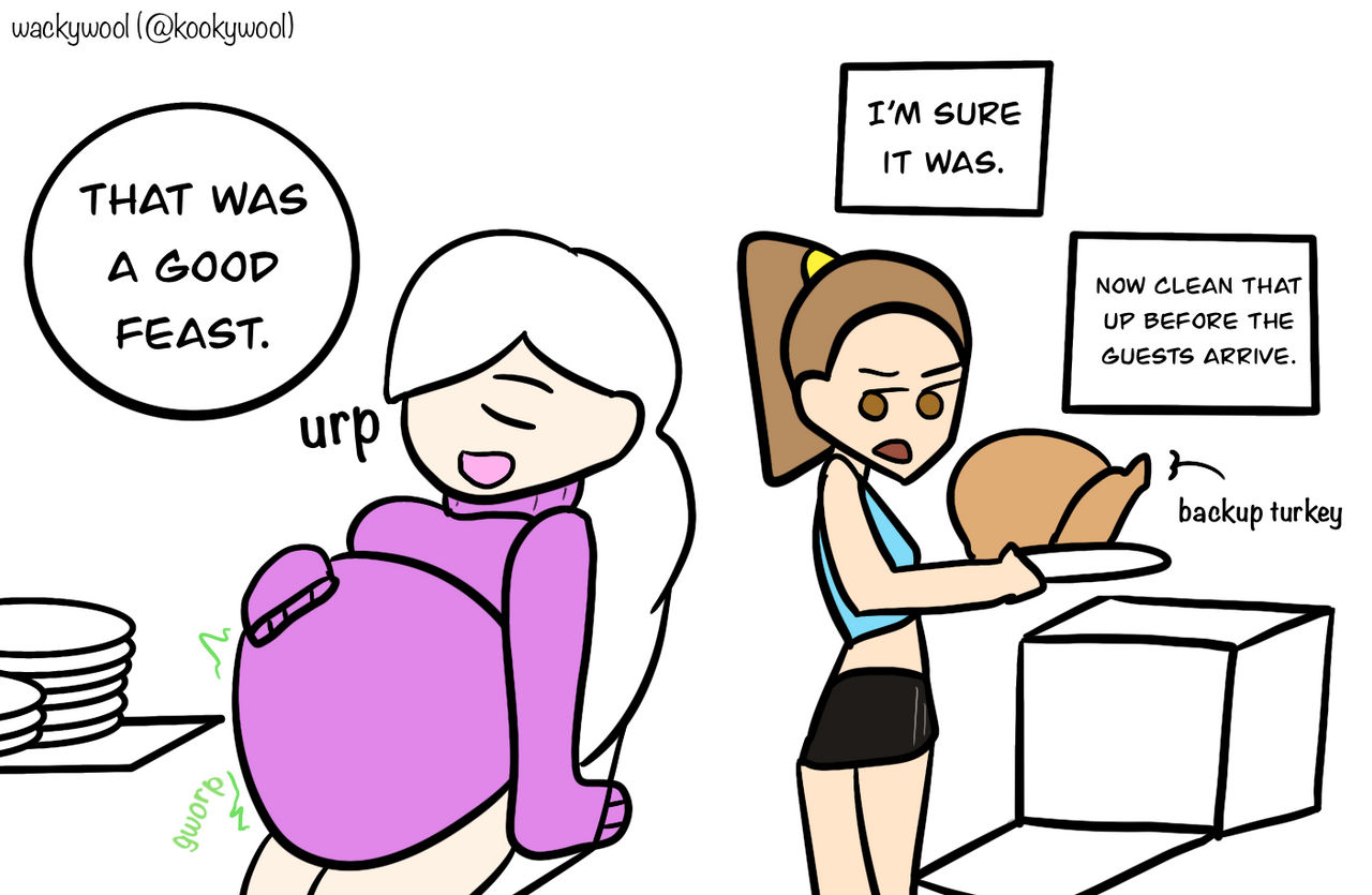 Backup Feast by wackywool on DeviantArt