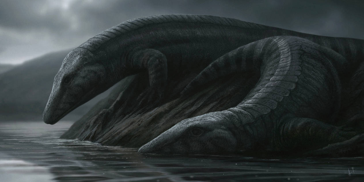 Chrochus Chroniosuchus by Marcin-Ambrozik on DeviantArt
