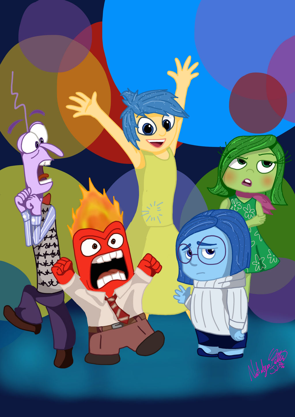 Inside Out Art Print by MistressL0ki on DeviantArt