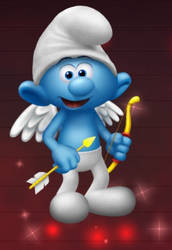 Cupid Smurf