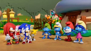 The Smurfs are Coming to Sonic Rumble