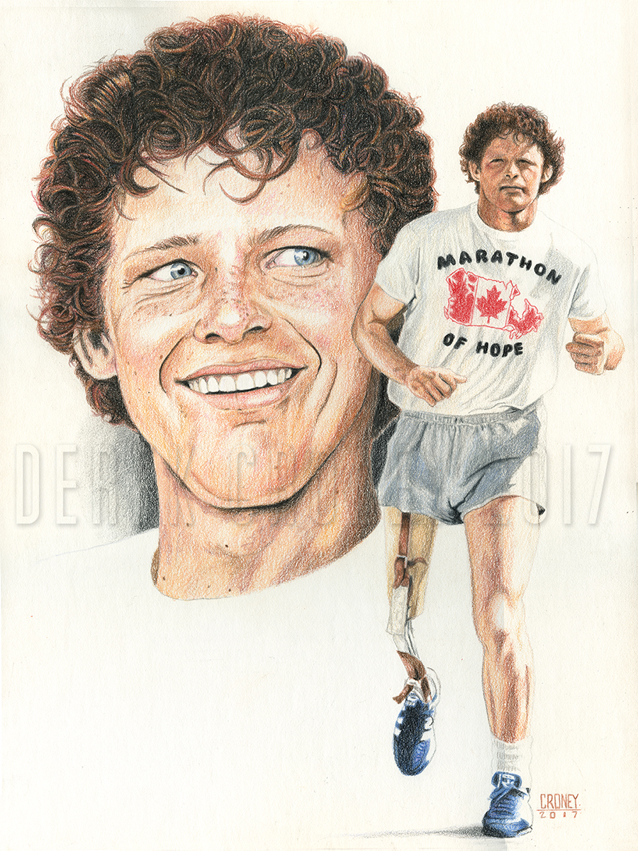 Terry Fox By Crow30 On Deviantart