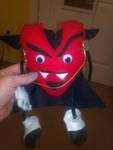 VALENTINES VAMPIRE PLUSH TOY