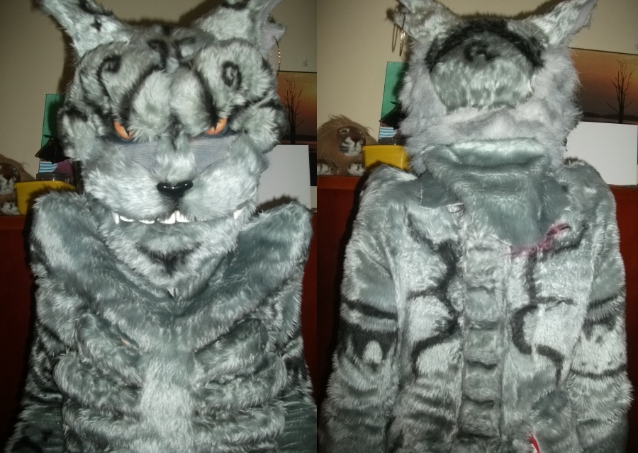 Cheshire Cat Fursuit 2