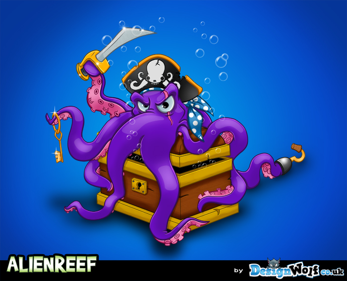 Alien Reef Villian