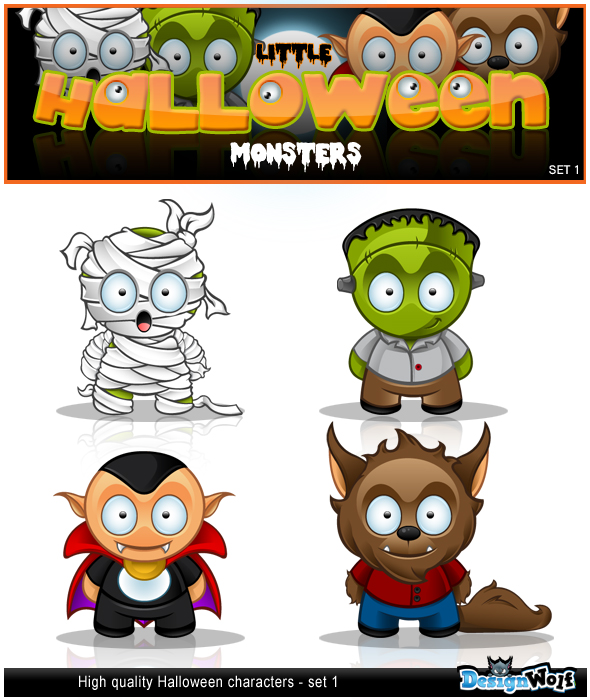 Little Halloween Monsters