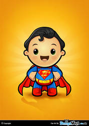 Superman Kawaii Character