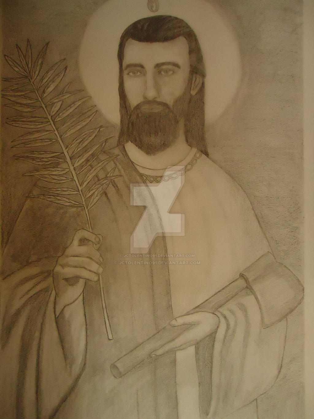 San Judas Tadeo - Dibujo a lapiz by JCTolentino91 on DeviantArt