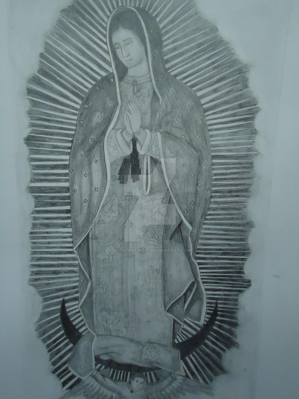 Virgen de Guadalupe - a lapiz by JCTolentino91 on DeviantArt