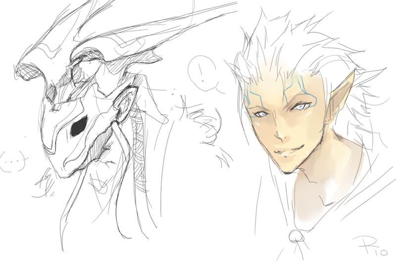 Garif and Guado by Iuvenis-Machina on DeviantArt