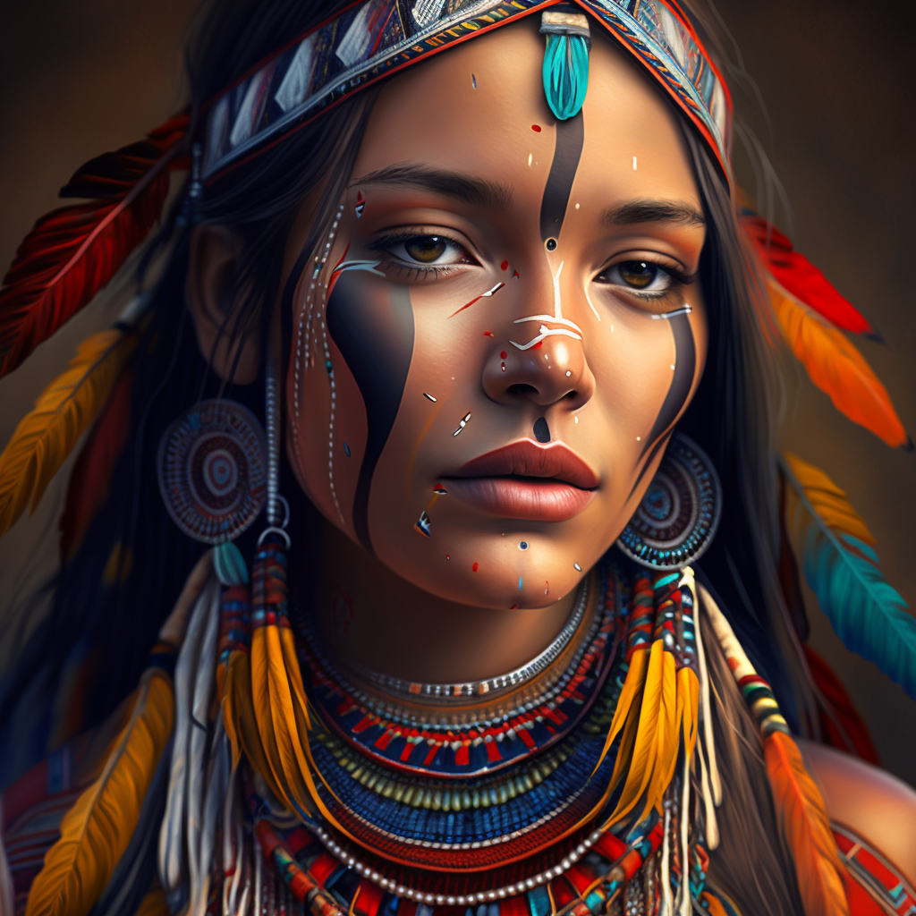 Native americans ai art by fernandokfer on DeviantArt