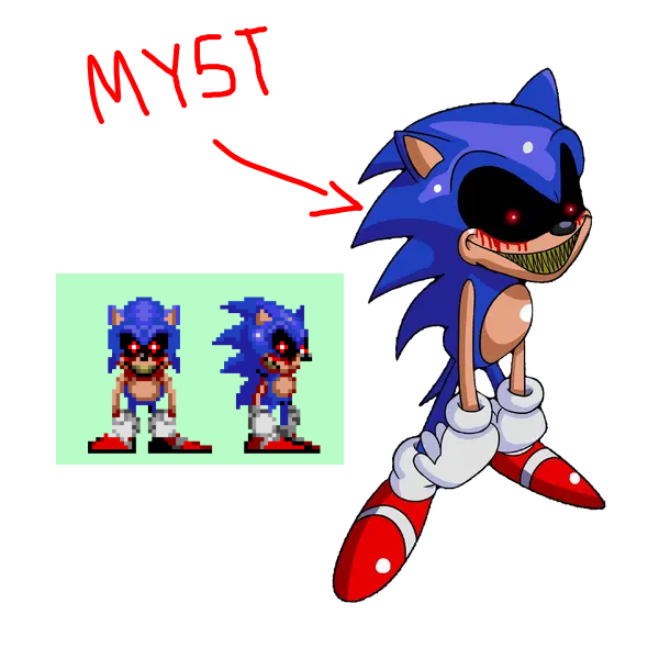 Original Sprites (Sonic.exe) by WarchieUnited on DeviantArt