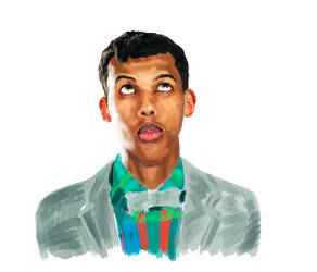 Painting Stromae