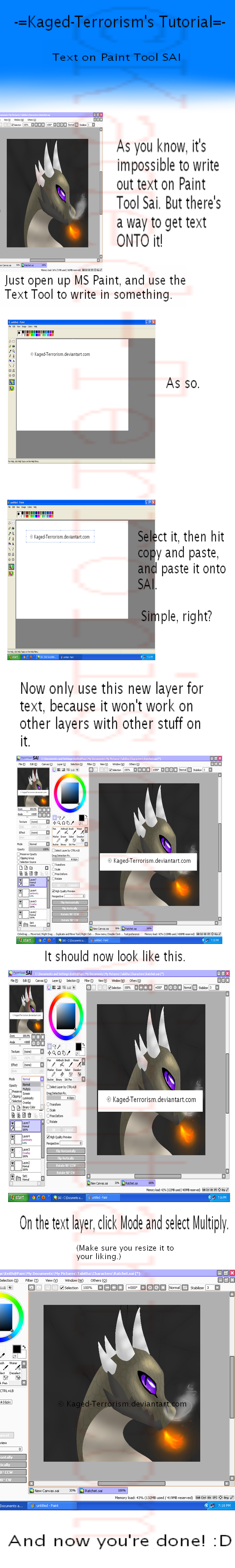 Paint Tool Sai Text Tutorial By Kaged Terrorism On Deviantart Paint Tool Sai Text Tutorial By Kaged Terrorism On Deviantart