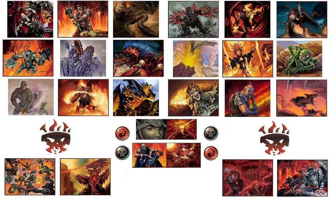 Mtg Rakdos Draw Magic the Gathering - Rakdos by Ewing4686 on DeviantArt