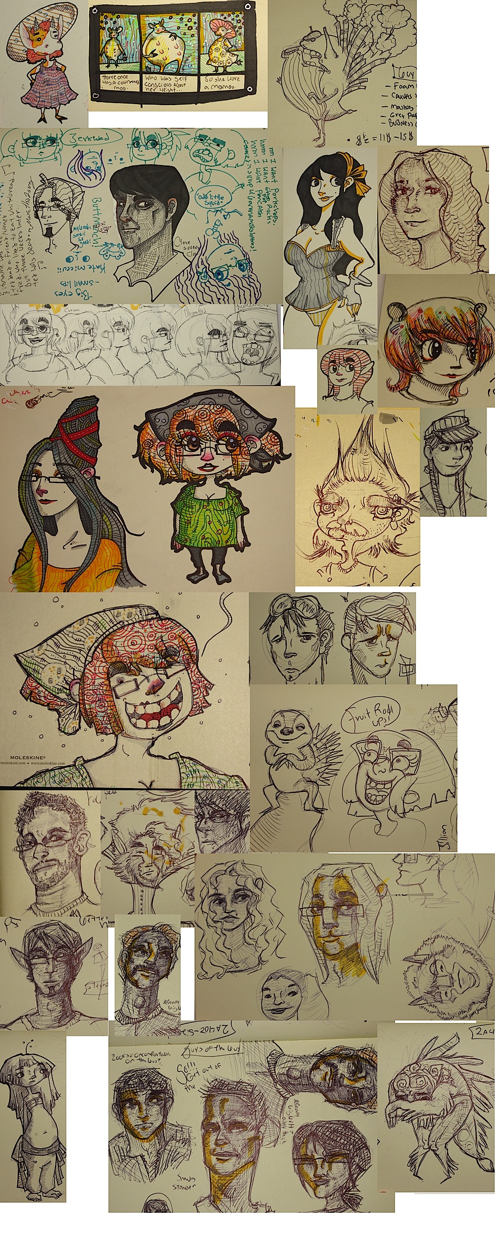 sketchdump six