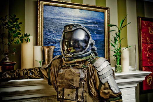 Deep Sea Diver Portrait