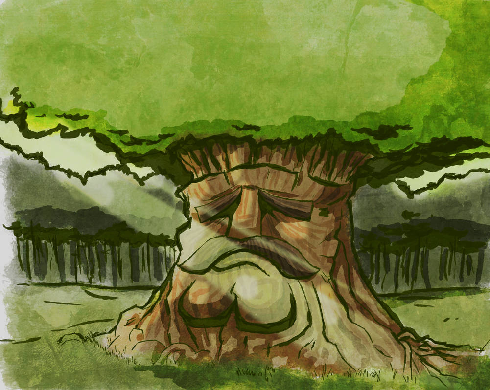 Great Deku Tree By Hanogan On DeviantArt