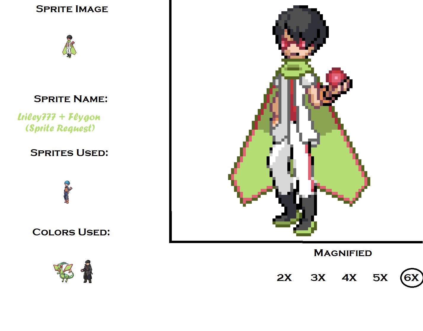 Flygon Sprite