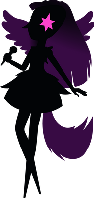 Twilight Sparkle Silhouette Vector