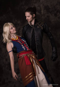 Witcher Lambert and Keira Metz - Witcher 3