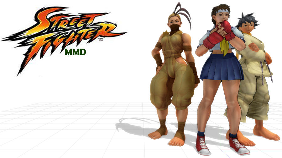 MMD MODELS STREET FIGHTER PACK2 DL by aittel on DeviantArt