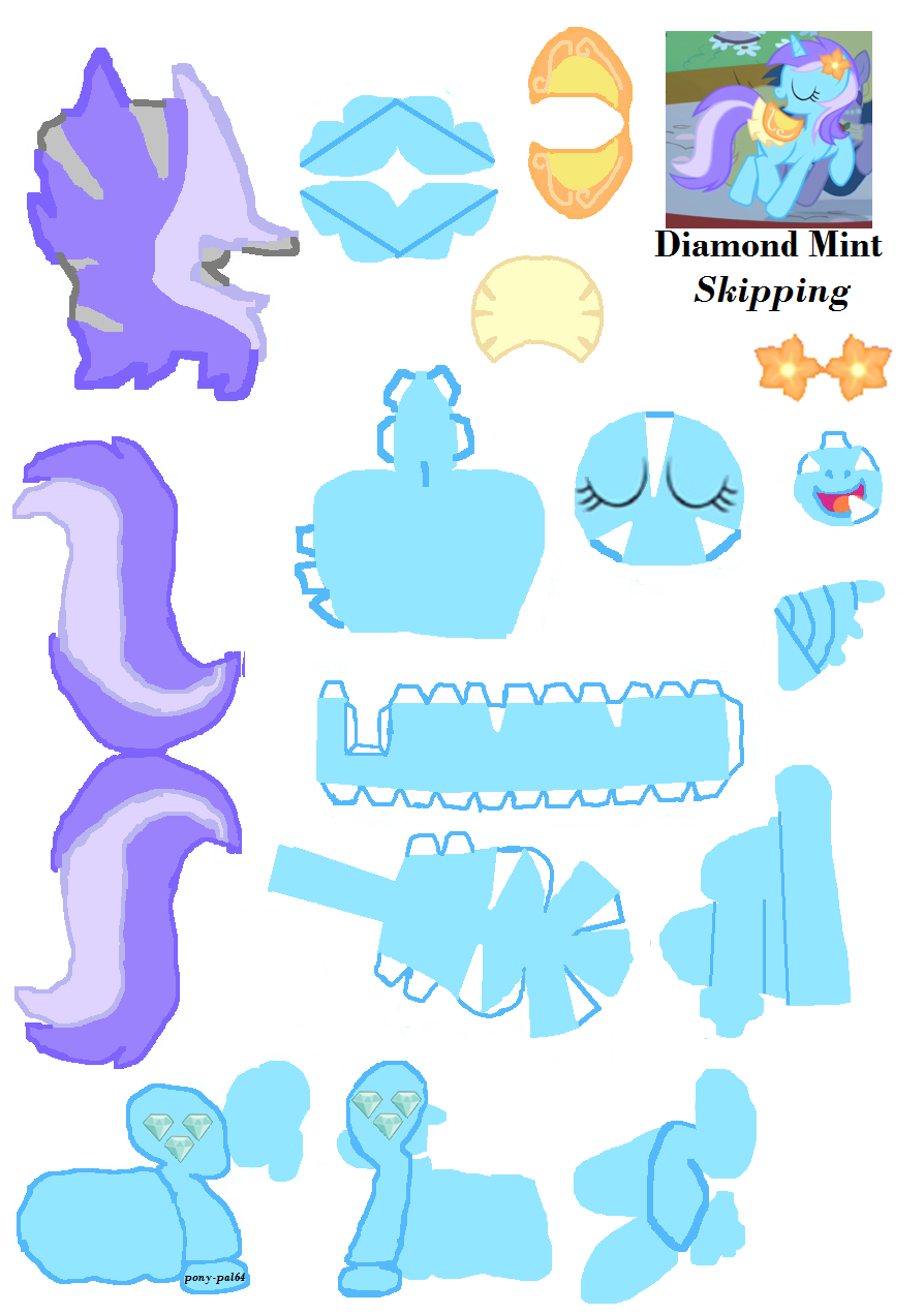 Diamond Mint Paper craft