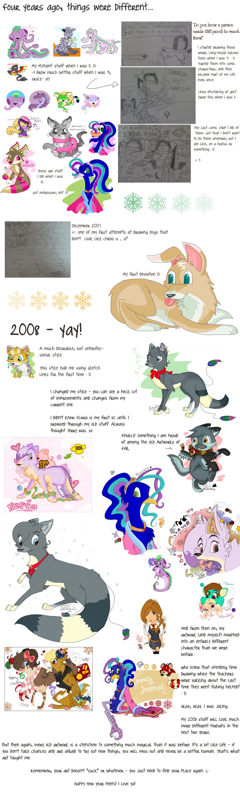 Art And Timeline :4 years: