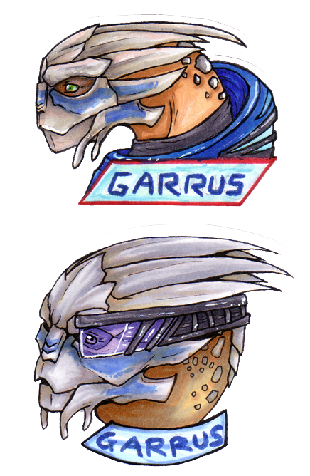 Garrus stickers